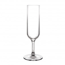 1x Champagnergläser Sektflöten 13cl Kunststoff Plastik PC Mehrweg Glasklar Ø 4 cm · 19.5 cm