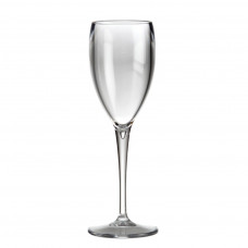 1x Champagnergläser Sektflöten Glasklar 17cl Kunststoff Plastik PC Mehrweg Ø 6 cm · 20,7 cm