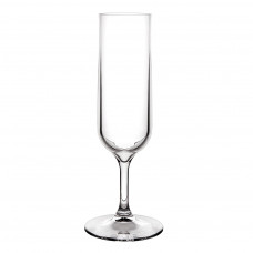 1x Champagnergläser Sektflöten 16cl Kunststoff Plastik PC Mehrweg Glasklar Ø 5 cm · 19.5 cm